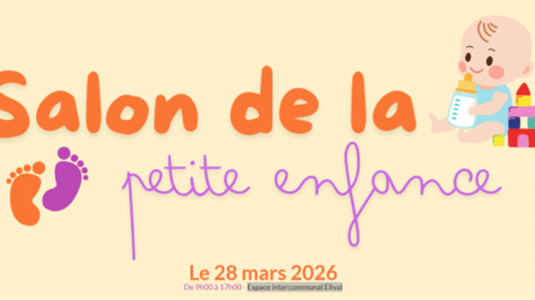 Salon de la petite enfance le 28 mars 2026 à l’espace intercommunal Elival d&rsquo; Anizy-le-Château